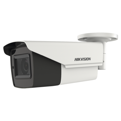 Bala TURBOHD 5 Megapixel / Lente Mot. 2.7 a 13.5 mm / 40 mts IR EXIR / dWDR / TVI-AHD-CVI-CVBS / Exterior IP67 / 12 VCD / 24 VCA