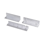 Kit de montajes Z y L para Electroimanes HIKVISION / Compatible con DS-K4H258S / Uso en Puerta de Madera y Metal