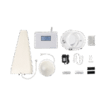 Kit Amplificador de Señal Celular 3G, 2G y VOZ. Soporta Múltiples Operadores, Dispositivos y Tecnologías Simultáneamente. Doble banda. Mejora la señal en interiores de Hasta 500 metros cuadrados.
