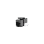 Módulo Jack Cat6 sin herramienta (toolless) keystone - Color Negro