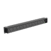 PDU Básico para Distribución de Energía, Enchufe de Entrada NEMA 5-20P, Con 12 Contactos NEMA 5-20R, Instalación Horizontal de 19in, 1UR, 20 Amp, 120 Vca