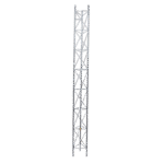 Tramo de Torre Arriostrada de 3m x 45cm, Galvanizado por Inmersión, Hasta 60 m de Elevación. Zonas Húmedas.