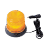 Burbuja Brillante de 6 LEDs, Color Ámbar con Montaje Magnético