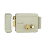 Cerradura Eléctrica con Botón de Salida / Incluye Llave / Exterior / Izquierda