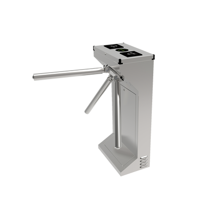 Torniquete Industrial en Acero Inoxidable / Bidireccional / USO RUDO / Espacio para Lectora de Proximidad
