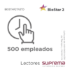 Licencia de Administración de Tiempo y Asistencia para 500 empleados / Uso con Biostar2