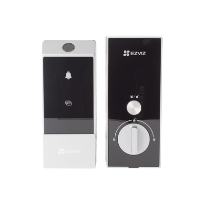 Cerradura Inteligente / Wi-Fi / Bluetooth / Códigos Temporales Para Visitantes / Lectura de Huella / Lectura de Tag / Contraseña / Botón para Timbrar / Apertura remota / Alarma Anti-intrusión / No Requiere HUB