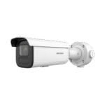 Bala IP 6 Megapixel / Lente Mot. 2.7 a 13.5 mm / 60 mts IR EXIR / Exterior IP67 / IK10 / WDR 120 dB / PoE + / AcuSense / Videoanaliticos Integrados / MicroSD