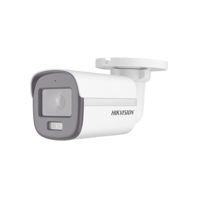 Mini Bala TURBOHD 2MP (1920 x 1080) / Lente 2.8 mm / Imagen a Color 24/7 / Luz Blanca 20m / Exterior IP67 / dWDR / 4 Tecnologías