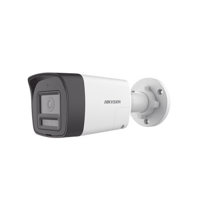 Bala TURBOHD 2 Megapixel (1080p) / Lente 2.8 mm / Dual Light (30 mts IR EXIR + 20 mts Luz Blanca) / Micrófono Integrado / Gran Angular 101° / Exterior IP67 / 4 Tecnologías