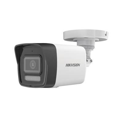 Bala TURBOHD 3K HIBRIDA B/N - Color VU / IR 25 MTS / Lente 2.8 mm / Luz Blanca 20 mts / Exterior IP67 / Microfono Interconstruido / dWDR