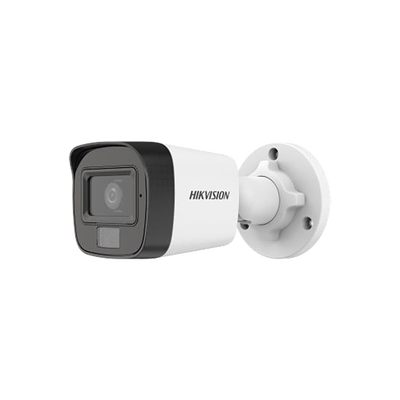 Bala TURBOHD 3K HIBRIDA B/N - Color VU / IR 25 MTS / Lente 2.8 mm / Luz Blanca 20 mts / Exterior IP67 / Microfono Interconstruido / dWDR