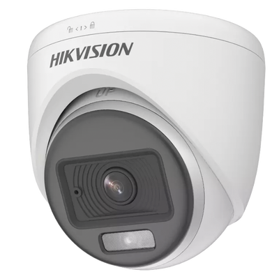 Turret TURBOHD 2 Megapixel / Imagen a color 24/7 / Lente 2.8 mm / Luz Blanca 20 mts / Exterior IP67 / TVI-AHD-CVI-CVBS / dWDR
