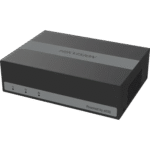 DVR 2 Megapixel (1080P) Lite / 4 Canales TURBOHD + 1 Canal IP / Disco Duro eSSD Incluido (960 GB) / H.265+ / ACUSENSE Lite / Diseño Ultra Compacto / Extra Silencioso / Audio por Coaxitrion