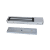 Chapa Magnética de 600 Lbs (272 Kg) / Montaje en Puerta Normal o de Vidrio / Certificado CE / Uso en Interior / Magnetismo Anti-residual