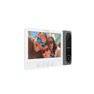 Kit de Videoportero TurboHD con Pantalla LCD a Color de 7" / Frente de Calle para Exterior de Policarbonato / 720p (1 Megapíxel )130° de Visión (Gran Angular)