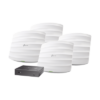 Kit de 4 Puntos de Accesso Omada doble banda 802.11ac, MU-MIMO, PoE af y PoE Pasivo, soporta hasta 100 clientes, hasta 1750 Mbps + Controladora OC200