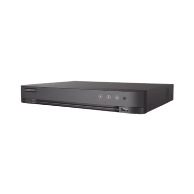 DVR 8 Megapixel / 4 Canales TURBOHD + 2 Canales IP / 1 Bahía de Disco Duro / Audio por Coaxitron