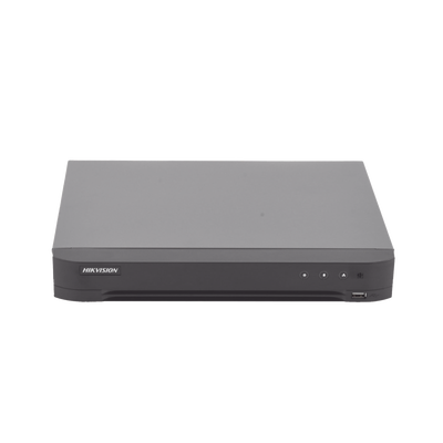 (RECONOCIMIENTO DE ROSTROS) DVR 4 Megapixel / 8 Canales TURBOHD + 4 Canales IP / 1 Bahía de Disco Duro / 1 Canal de Audio / Audio por Coaxitron
