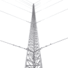 Kit de Torre Arriostrada de Piso de 12 m Altura con Tramo STZ35G Galvanizada por Inmersión en Caliente (No incluye retenida).