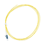 Pigtail de Fibra Óptica Monomodo LC/UPC, simplex de 2 metros