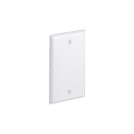 Placa de Pared Ciega Universal, Color Blanco