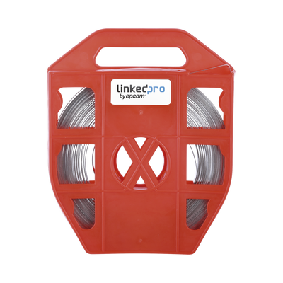 Cinta bandit de Acero Inoxidable 304 de 5/8", 0.70 mm, 30.5 metros para instalaciones de fibra optica