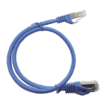 Patch Cord Cat6A 10G blindado 2M ( 6.25 ft ) AZUL