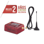 Comunicador LTE 5G Dual SIM / INCLUYE 2 AÑOS 4G/5G sin Limites / Cero Configuración / Compatible Honeywell/DSC/CROW/PIMA