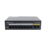 Switch PoE+ con 10 Puertos 10/100 Mbps / 110 W / Carcasa de Acero / No Administrable