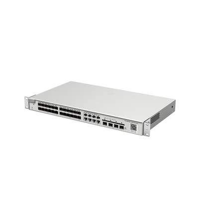 RG-NBS3200-24SFP/8GT4XS, SFP Gigabit de 24 puertos con 8 puertos RJ45 combinados Switch administrado de capa 2, 4 * 10G