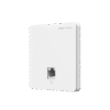 Punto de Acceso para pared, 802.11ac Wave 2, MIMO 2X2, 1.2 Gbps, puerto adicional frontal 10/100 ideal para habitaciones