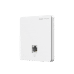 Punto de Acceso para pared, 802.11ac Wave 2, MIMO 2X2, 1.2 Gbps, puerto adicional frontal 10/100 ideal para habitaciones