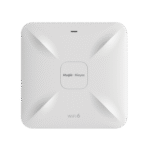 Punto de acceso Wi-Fi 6 de techo para interior 360°, doble banda, 2.97 Gbps, hasta 512 usuarios, 1 puerto GE + 1 puerto de 2.5GE, portal cautivo standalone, soporta Reyee Mesh