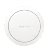 Punto de acceso Wi-Fi 6 de techo para interior 360°, doble banda, 2976 Mbps, hasta 512 usuarios, 1 puerto GE, diseño redondo, portal cautivo standalone, soporta Mesh