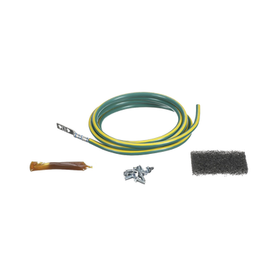 Jumper para conexión de Gabinete o Rack de telecomunicaciones a barra de tierra física, 6 AWG, 2.44m de largo