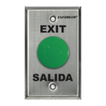 Botón de Salida Tipo Hongo / Resistente al Clima / Salida COM/NC/NO / Uso en Exterior
