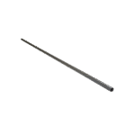 Mástil de Aluminio Natural 2" de Diámetro, Calibre 18, 3 metros de Altura.