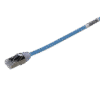 Patch Cord Cat6A, Diametro Reducido 28 AWG, Blindado S/FTP, CM/LS0H, 3m, Color Azul