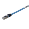 Patch Cord Cat6A, Blindado S/FTP, CM/LS0H, 1.5m, Color Azul