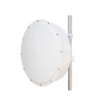 Antena direccional de alta resistencia, Ganancia 30 dBi, (4.9 -6.5 GHz), Plato hondo para mayor inmunidad al ruido, Conectores N-Hembra, Montaje y radomo incluido
