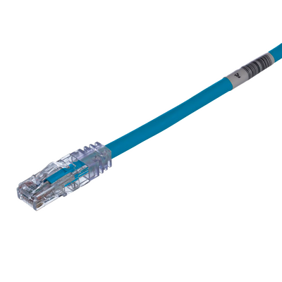 Cable de Parcheo TX6, UTP Cat6, 24 AWG, LSZH, Color Azul, 1.5 Metros