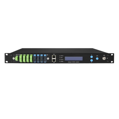 Amplificador Optico EDFA de 8 Puertos PON 1550nm con WDM de 22 dBm