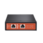 Inyector PoE Industrial / DC entrada 12-57V / PoE salida de Hasta 90W / Carcasa de Metal / Riel DIN / Aplicaciones CCTV