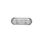 Luz Auxiliar Para Motocicletas , 4 LEDs Ultra Brillantes, color ambar