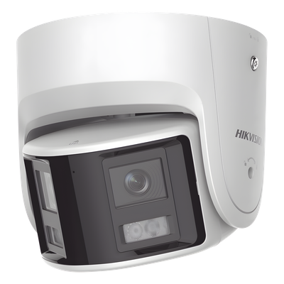 [ PROTECCIÓN ACTIVA ] Turret IP Panorámica 4 Megapíxel / 180° / Imagen…