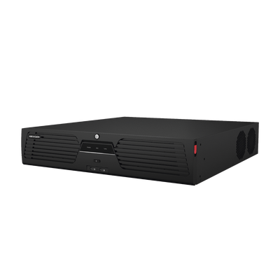 NVR 32 Megapixel (8K) / 64 canales IP / Soporta Cámaras con AcuSense / 8 Bahías de Disco Duro / 2 Puertos de Red / Soporta RAID con Hot Swap / HDMI en 8K / Soporta POS