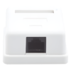 Caja de pared con 1 puerto Keystone, incluye Jack Cat5e | LINKEDPRO BY…