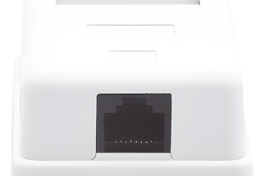 Caja de pared con 1 puerto Keystone, incluye Jack Cat5e | LINKEDPRO BY…