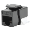 Módulo Jack Cat6 sin herramienta (toolless) keystone - Color Negro |…